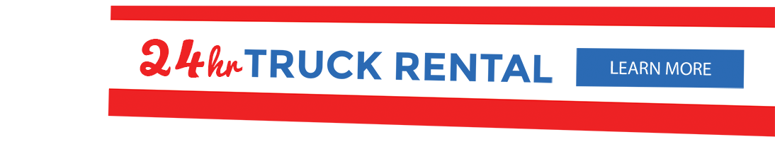 24 hour truck rental available